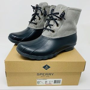 Women’s Sperry Saltwater Leather Duck Boots
